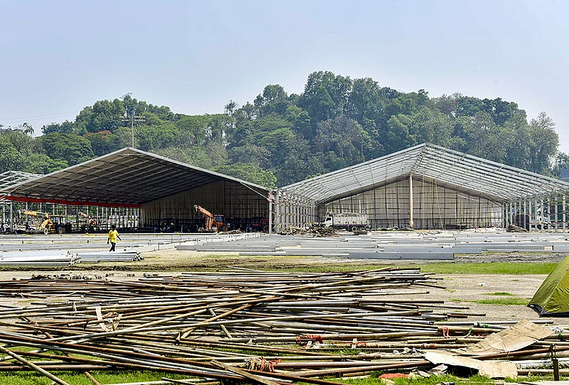 Assam polls: Preps ahead of oath-taking ceremony
