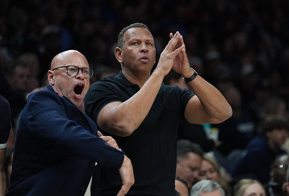 Spurs vs Timberwolves NBA Basketball Conference Semifinals-Alex Rodriguez