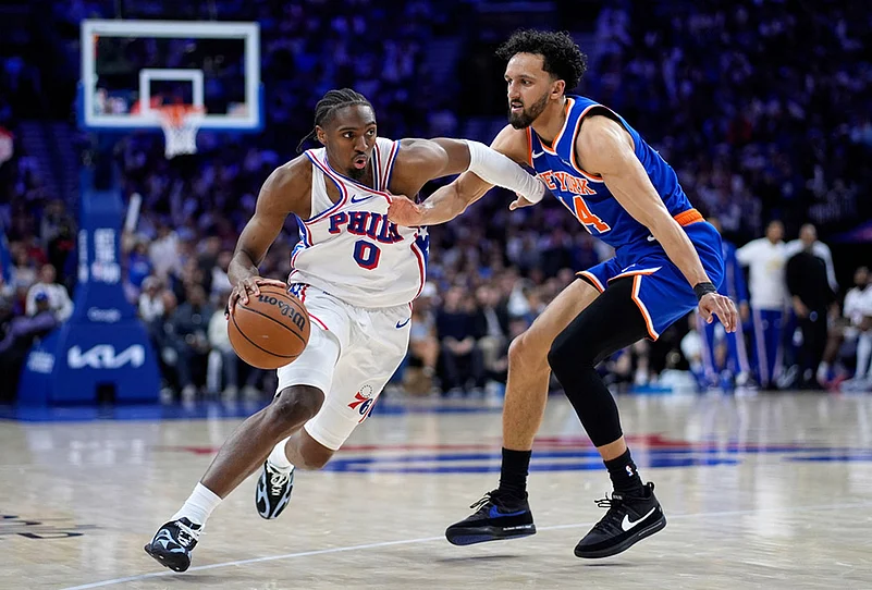 Philadelphia 76ers Vs New York Knicks, Conference Semifinals-Tyrese Maxey