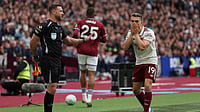 West Ham Vs Arsenal Live Score, Premier League 2025-26: Saka's Effort Goes High AP Photo : Arsenal's Leandro Trossard reacts during the Premier League soccer match between West Ham and Arsenal in London, Sunday.