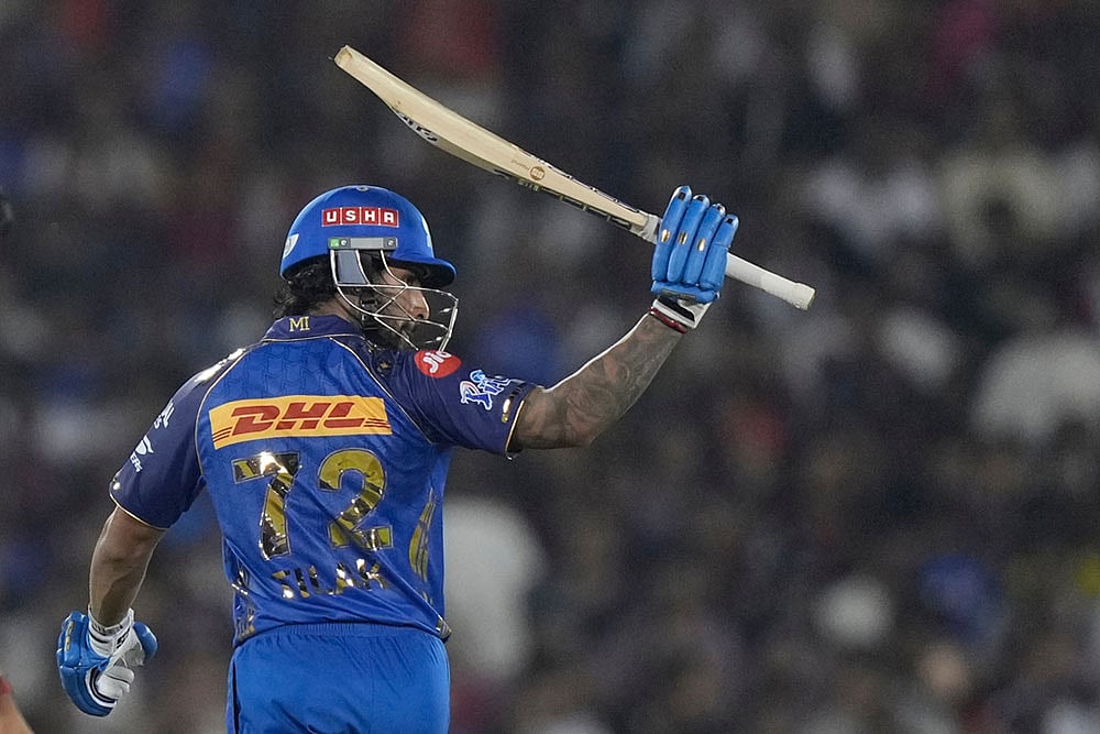 Tilak Varma Indian Premier League RCB vs MI