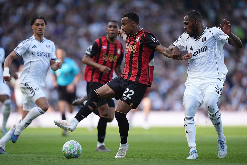 English Premier League Soccer Match: Bournemouth vs Fulham