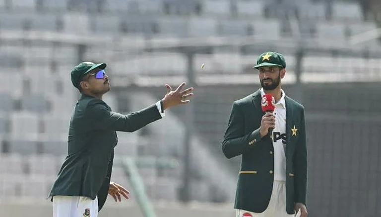 Pakistan vs Bangladesh 1st Test 2026: BAN were bowled out for 413 in their first innings. - ICC