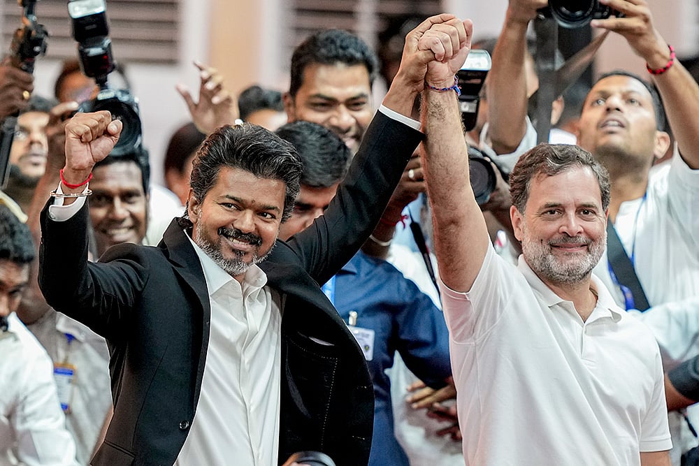 TN polls: TVK Vijay takes oath as CM