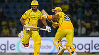 CSK Vs LSG LIVE Score, IPL 2026: Super Kings Eye Playoff Push Against Resurgent Super Giants | Photo: AP/Manish Swarup : Chennai Super Kings' Sanju Samson and Kartik Sharma run between the wickets to score during the Indian Premier League cricket match between Chennai Super Kings and Delhi Capitals in New Delhi, India, Tuesday, May 5, 2026.