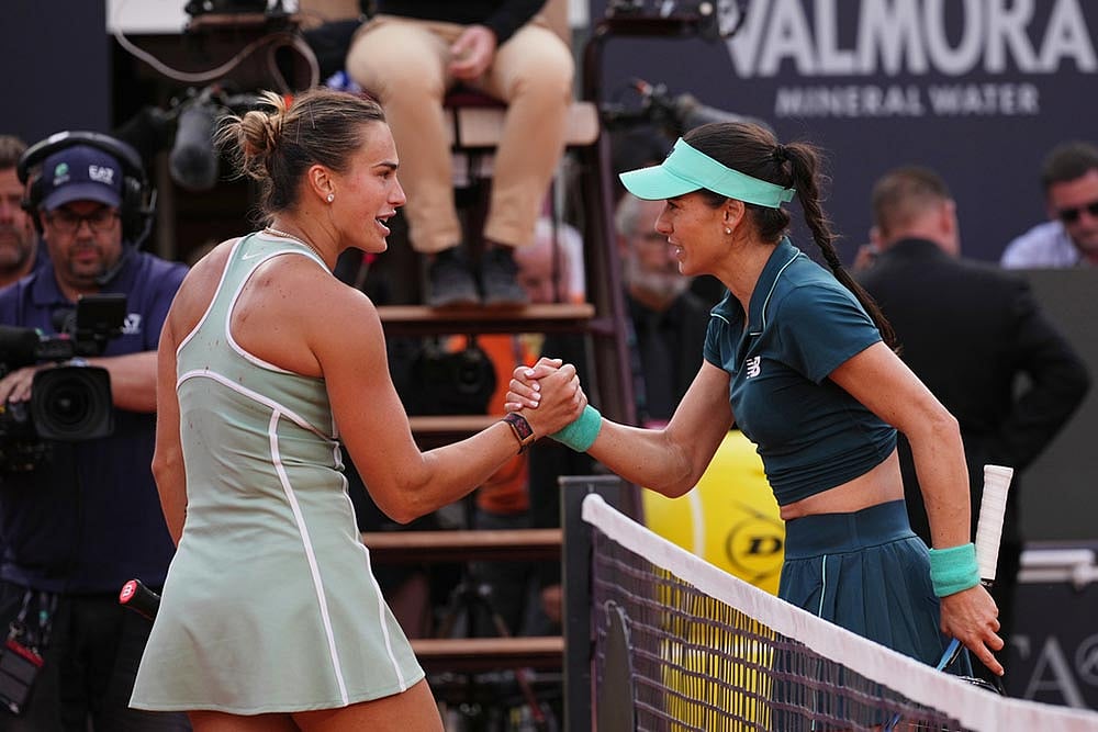 Italian Open Tennis Tournament: Aryna Sabalenka vs Sorana Cirstea