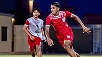 Photo: AIFF : India train ahead of their face-off with Uzbekistan at AFC U17 Asian Cup 2026. 
