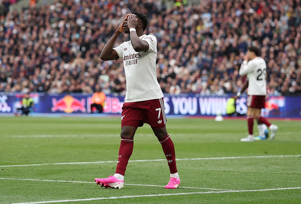 West Ham vs Arsenal EPL London derby-Bukayo Saka