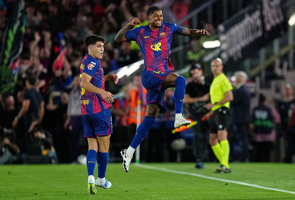 Barcelona vs Real Madrid Spain Soccer El Clasico-Marcus Rashford