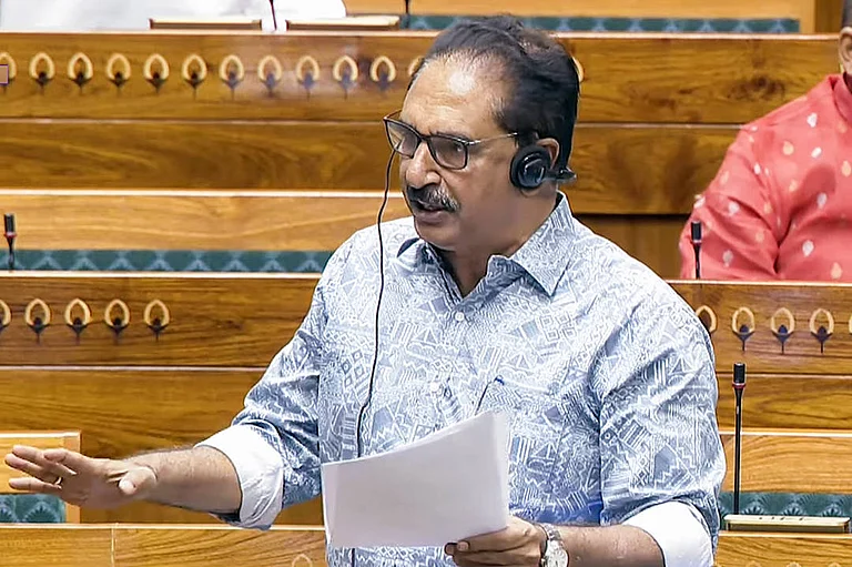 Budget Session 2026-27 New Delhi, Mar 18 (ANI): Revolutionary Socialist Party MP N. K. Premachandran speaks in Lok Sabha during the budget session, in New Delhi - IMAGO / ANI News