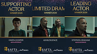 BAFTA : BAFTA TV Awards 2026: Adolescence wins four awards
