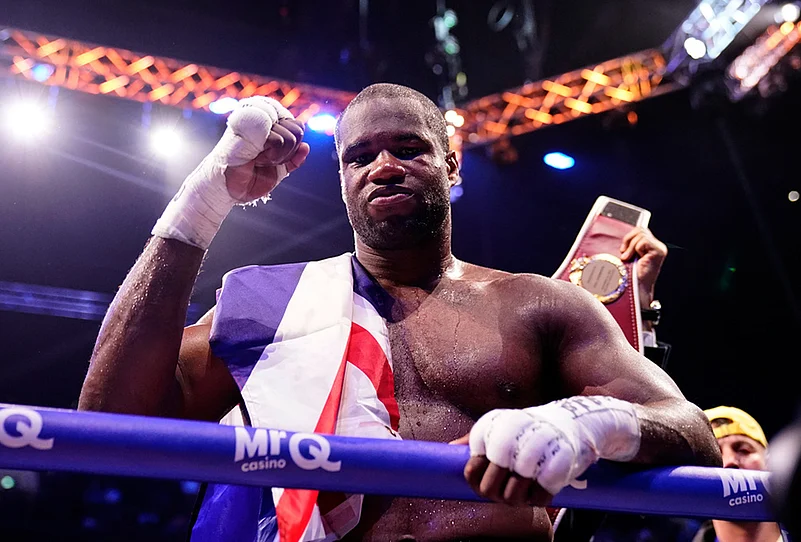 Britains Daniel Dubois WBO World Heavyweight boxing