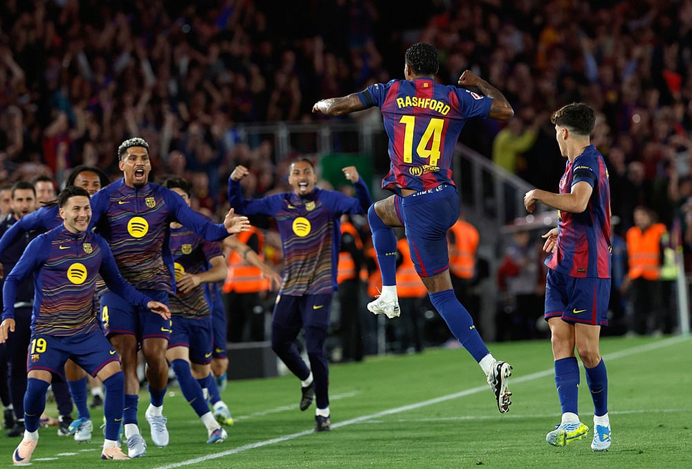 Barcelona vs Real Madrid Spain Soccer El Clasico-Marcus Rashford