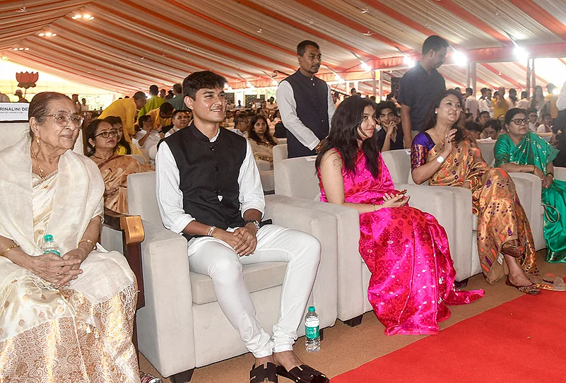 Assam govt swearing-in Himanta Biswa Sarma’s wife Riniki Bhuyan Sharma