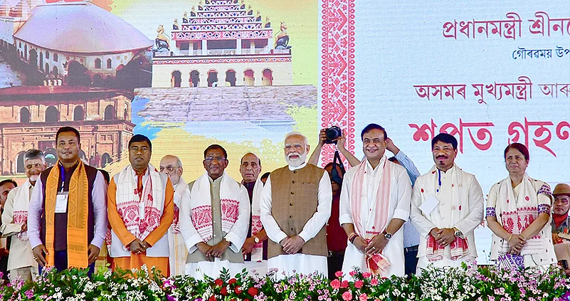 Assam govt swearing-in