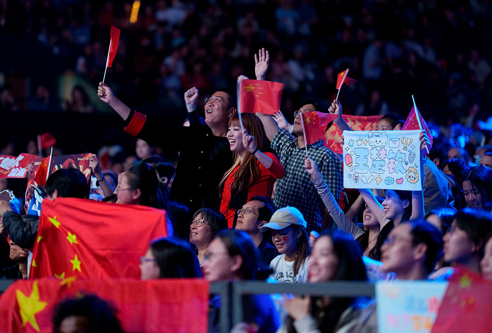 World Team Table Tennis Championships-China fans 