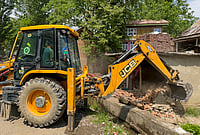 PTI; Representative image : The demolition exercise, being carried out by the Jaipur Development Authority (JDA) near the Nandpuri underpass, is aimed at widening a road running parallel to a railway line to 80 feet. 