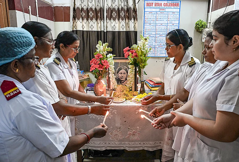 International Nurses Day in WBs Nadia