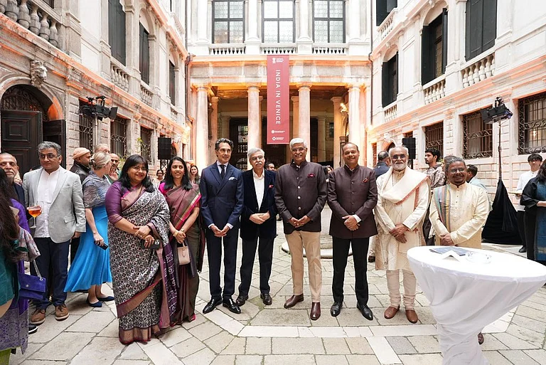 Remembering Home, curated by Dr Amin Jaffer, brings together five contemporary artists who explore the idea of belonging, home and urban transformation. - PTI