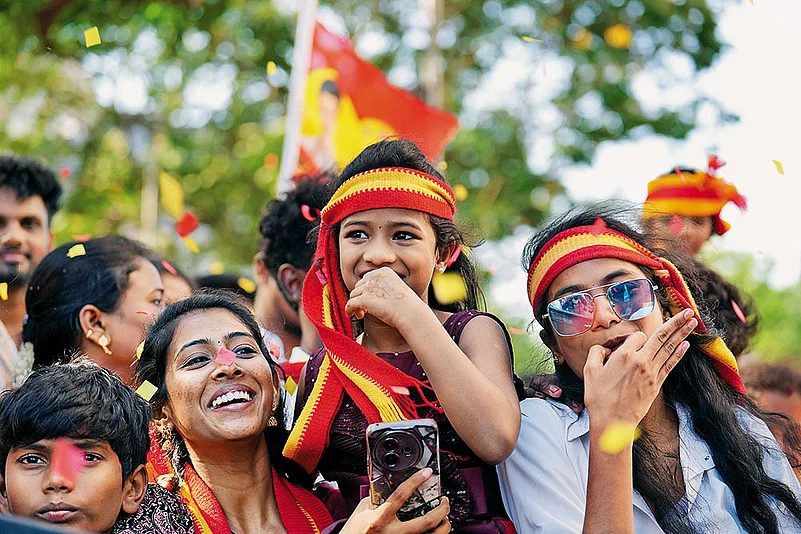 TVK supporters rejoice at Tamil Nadu CM Vijay’s rally in Chennai