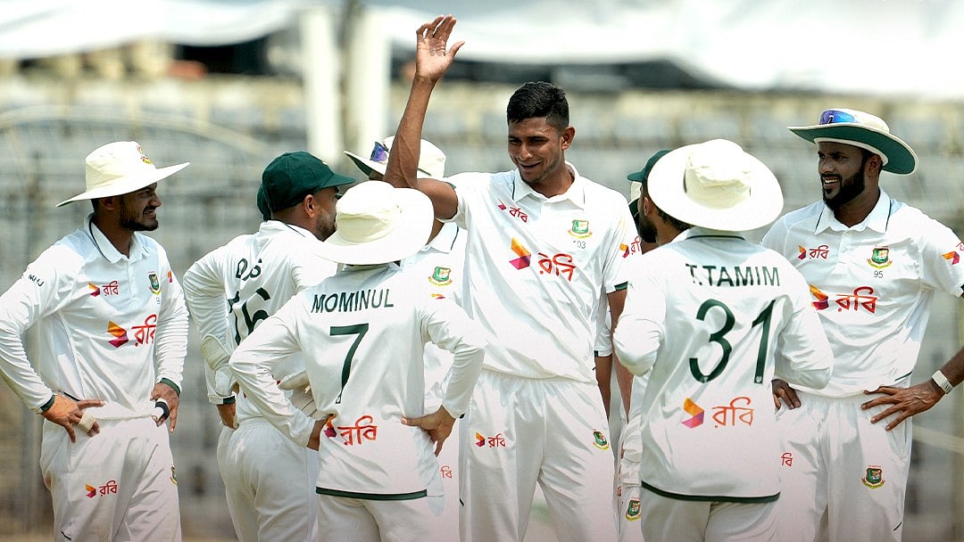 BAN Vs PAK, 1st Test: Nahid Rana’s Fiery Five-For Powers Bangladesh To 104-Run Win Over Pakistan - X/BCBtigers