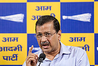 Kejriwal Slams Centre Over Alleged NEET Paper Leak, Questions Air Force Plan | Photo: PTI; Representative image : The remarks came after reports that NEET question papers would be transported to examination centres by the Air Force as part of efforts to prevent leaks.