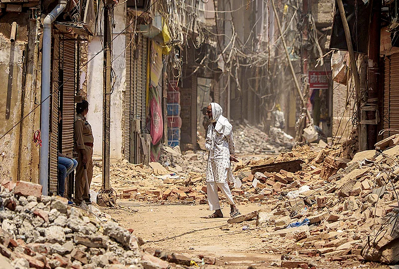 Demolition drive in Varanasi