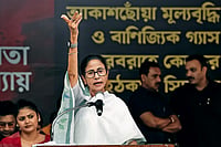 Mamata Says BJP Will Be ‘Removed From Centre’; Abhishek Defies Demolition Notice Photo: Sandipan Chatterjee : Mamata Says BJP Will Be ‘Removed From Centre’; Abhishek Defies Demolition Notice