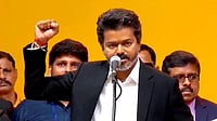 Vijay Takes Oath as Tamil Nadu CM, Faces Crucial Floor Test Next | Photo: @TVKVijayHQ-Offl/YT via PTI : Vijay Takes Oath as Tamil Nadu CM, Faces Crucial Floor Test Next