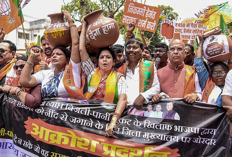 Protest in Ranchi