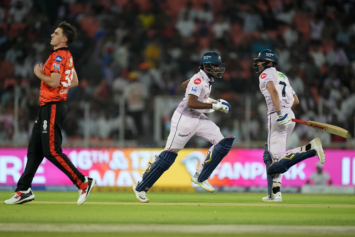 Sai Sudharsan and Shubman Gill in Lavender jersey