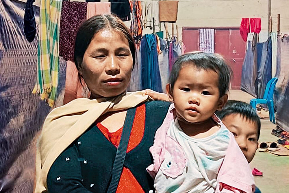 A large chunk of those affected by the violence is still languishing in relief camps
