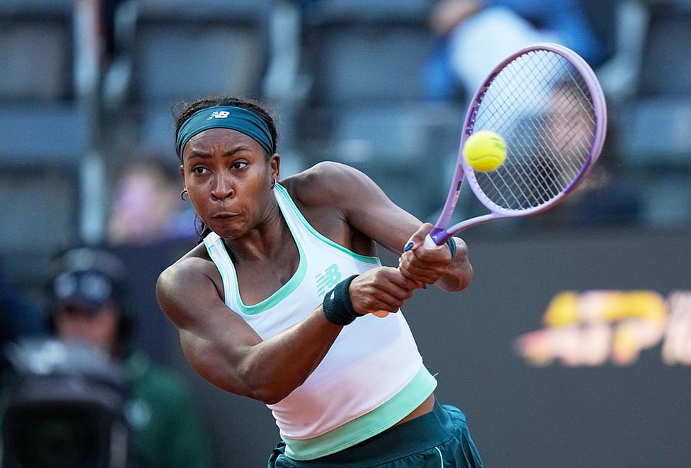 Gauff beats Andreeva in 3 sets Rome