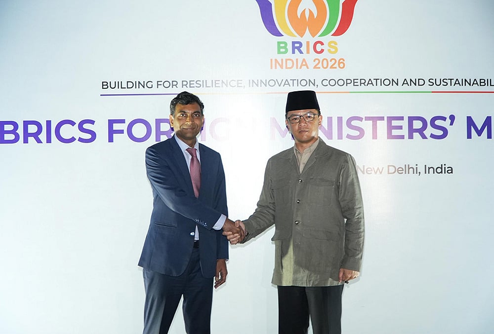 Indonesia FM in Delhi