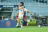Mohun Bagan 0-0 Inter Kashi, ISL: Mariners Level With Leaders East Bengal On Points After Draw | Photo courtesy: Indian Super League : Action from the Indian Super League match between Mohun Began and Inter Kashi at the Salt Lake Stadium in Kolkata.
