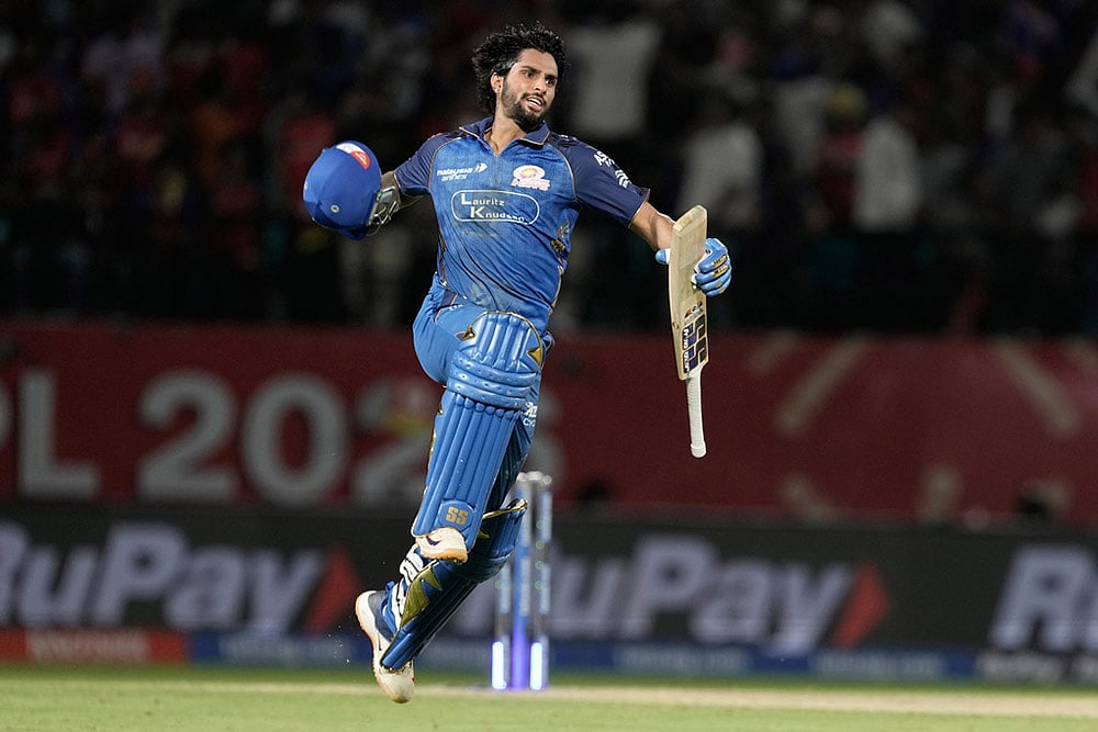 Mumbai Indians won by 6 wickets Tilak Varma