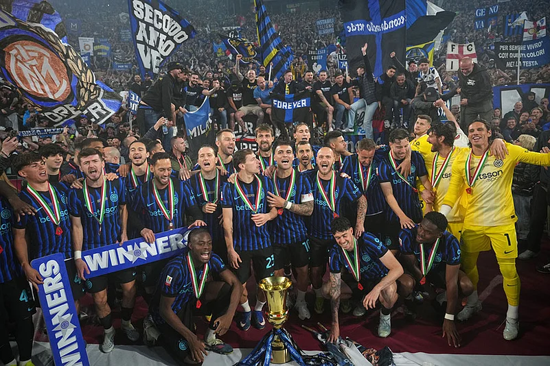 Italy Coppa Italia Soccer: Inter Milan vs Lazio