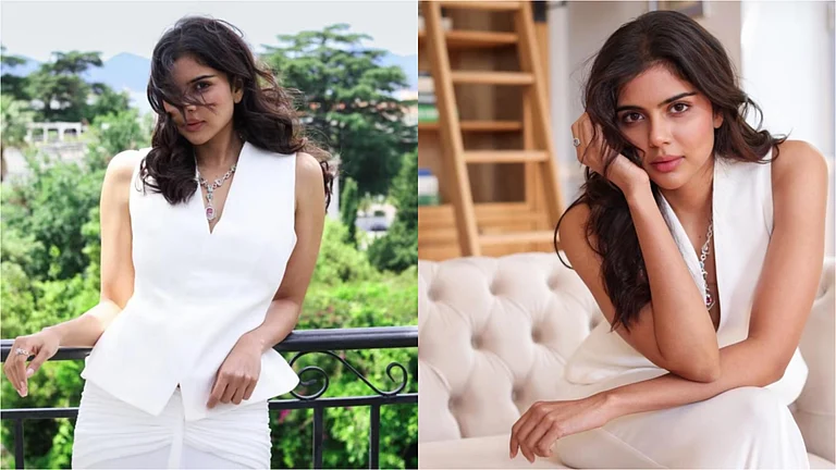 Kalyani Priyadarshan's Cannes debut in an all-white ensemble - null