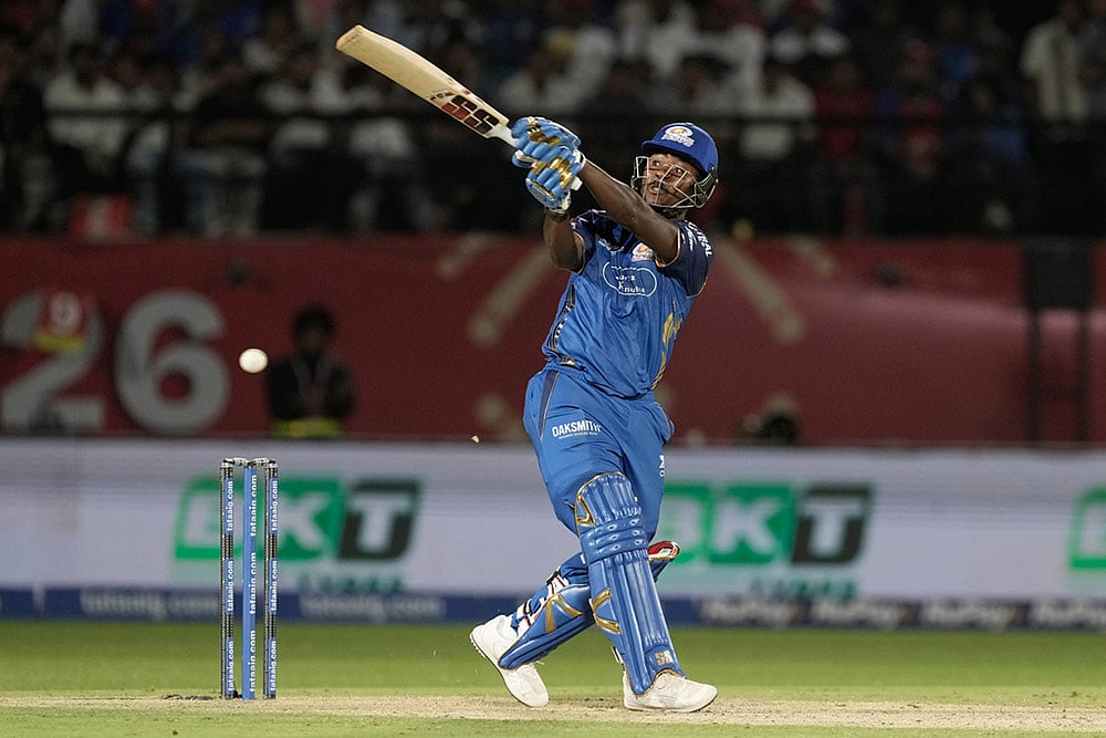 Mumbai Indians Sherfane Rutherford IPL