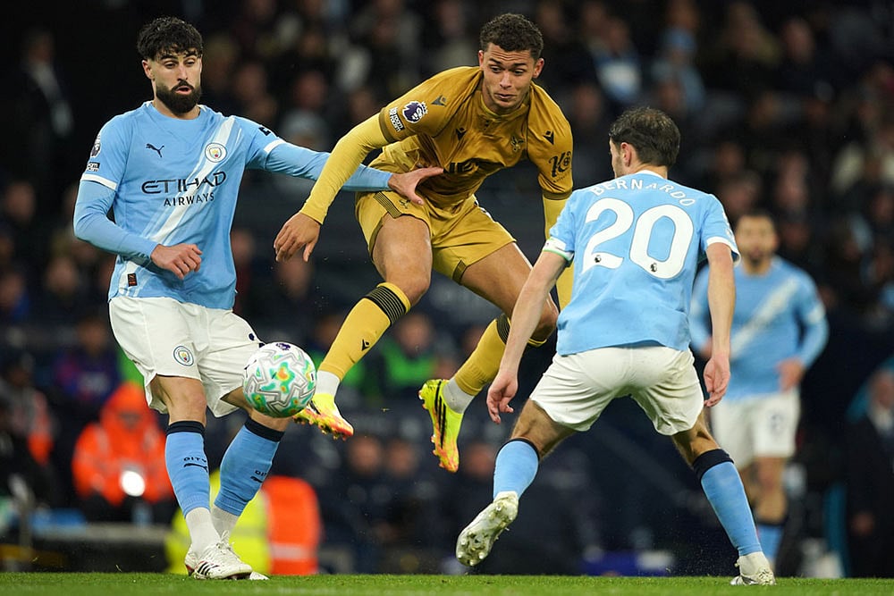 English Premier League: Manchester City vs Crystal Palace