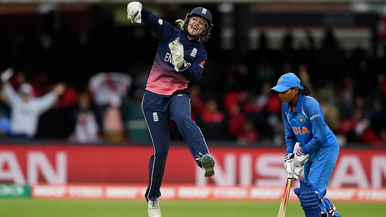 File photo of Saray Taylor in action during the ICC Women's World Cup in 2007. - | Photo: X/HomeOfCricket