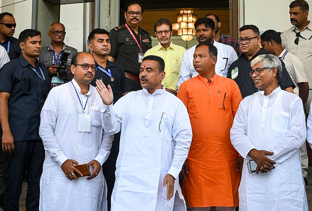 2nd day of oath-taking ceremony in WB Assembly