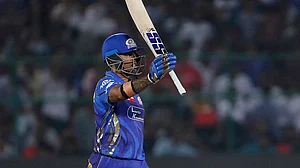 | Photo: AP/Surjeet Yadav : PBKS Vs MI, IPL 2026: Is Suryakumar Yadav Playing Today In Dharamsala?