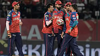 PBKS Vs MI LIVE Cricket Score, IPL 2026: Yuzvendra Chahal Cleans Up A Struggling Rohit Sharma | MI 121/3 (14) AP Photo/Ashwini Bhatia : Punjab Kings' Yuzvendra Chahal, second left, celebrates with teammates the dismissal of Mumbai Indians' Rohit Sharma during the Indian Premier League cricket match between Punjab Kings and Mumbai Indians in Dharamshala, India, Thursday, May 14, 2026.