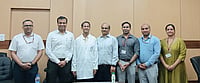 A multidisciplinary team of doctors and transplant specialists at AIIMS Delhi who successfully carried out the complex simultaneous kidney-pancreas transplant.