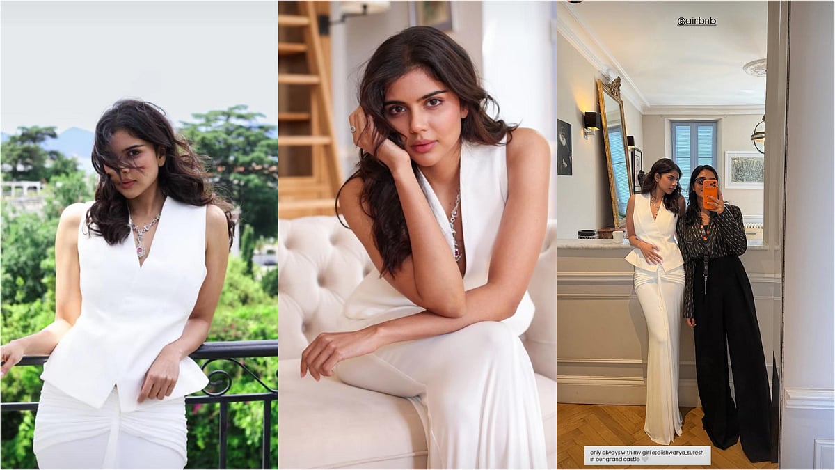 Kalyani Priyadarshan Cannes look