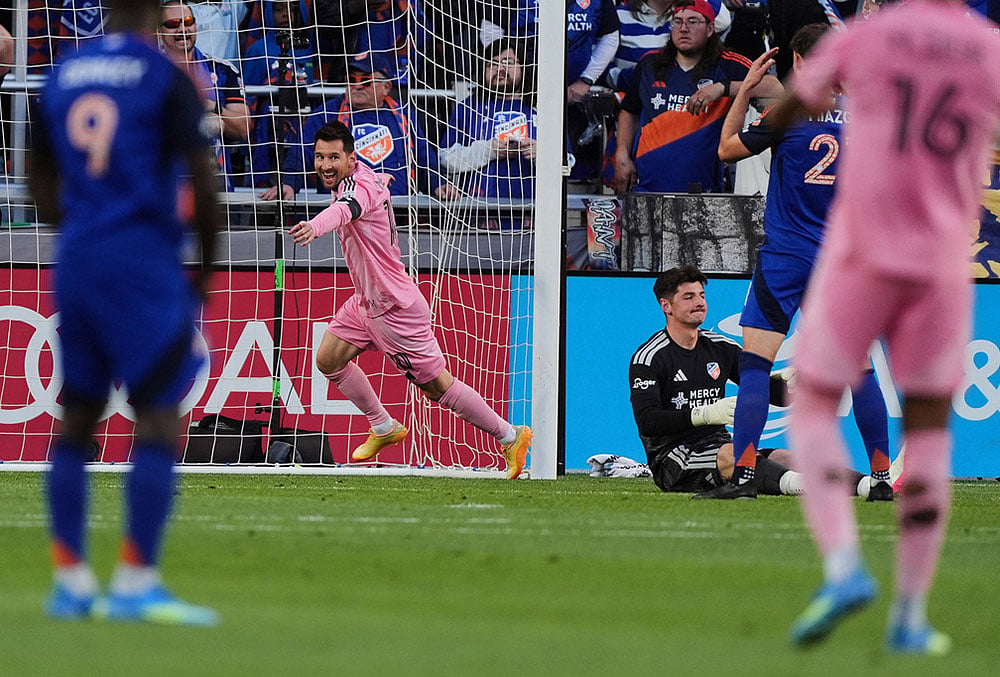 Inter Miami vs Cincinnati MLS soccer-Lionel Messi