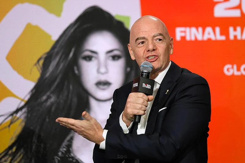 Global Citizen NOW summit Gianni Infantino