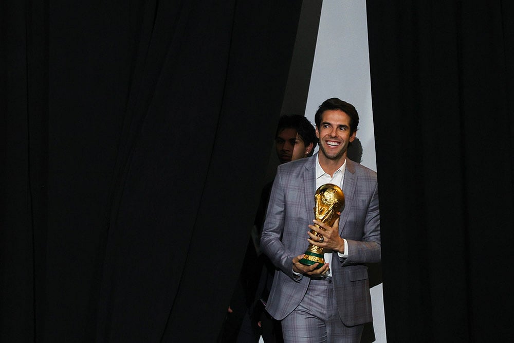 Former Brazilian soccer star Kaká Global Citizen NOW summit