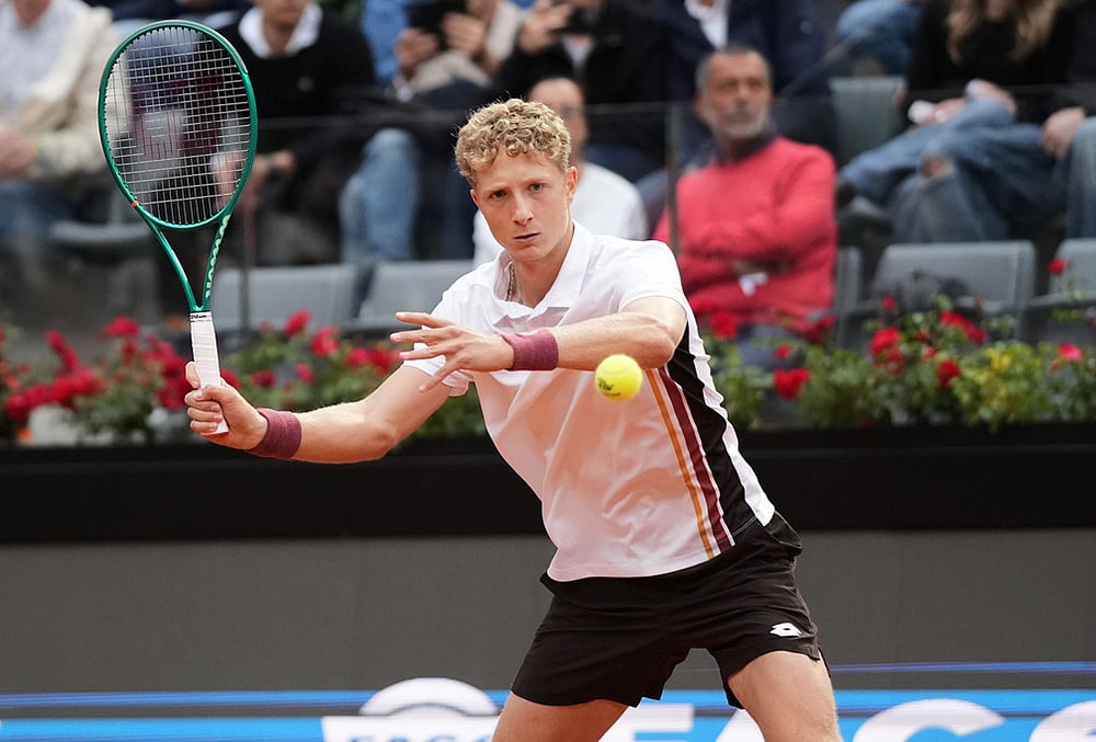 Medvedev vs Landaluce italian open